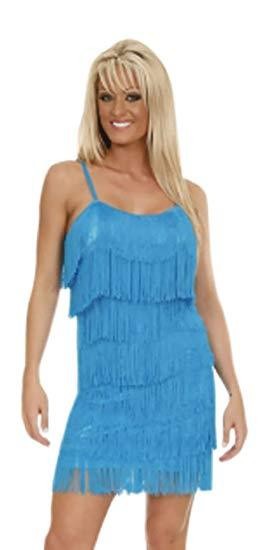 Turning it Out Black Fringe Mini Dress