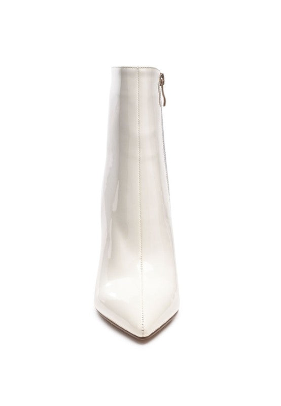 High Heel Pointed Toe Ankle Bootie