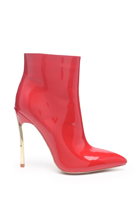 High Heel Pointed Toe Ankle Bootie