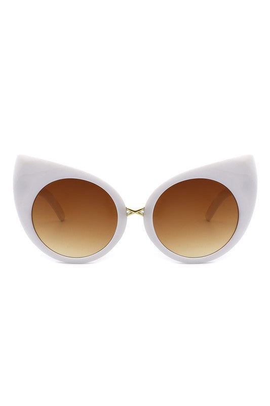 Retro High Pointed Fashion Cat Eye Sunglasses