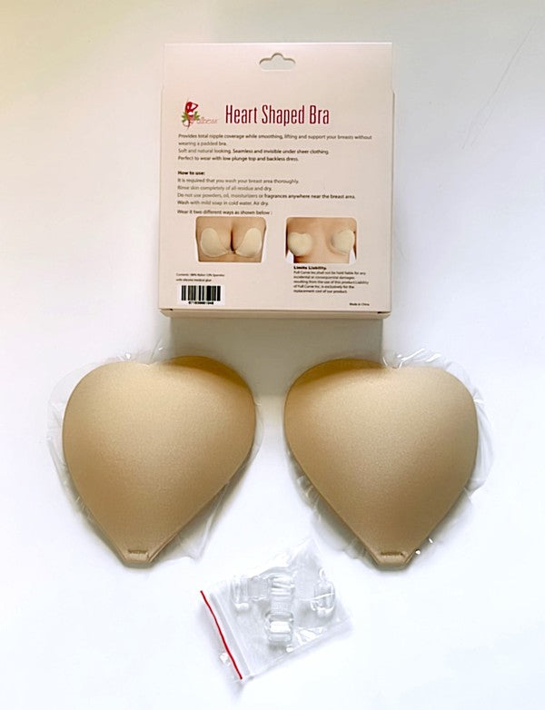 Heart Shaped Adhesive Bra Sticky Bra