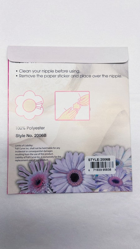 Black C olor Nipple Cover Petals Pasties