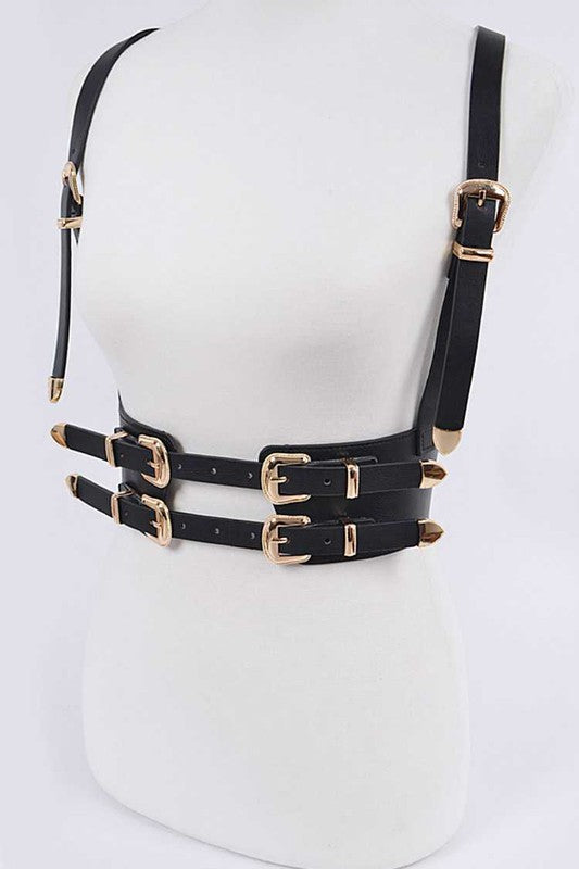 Buckle Suspender Belt