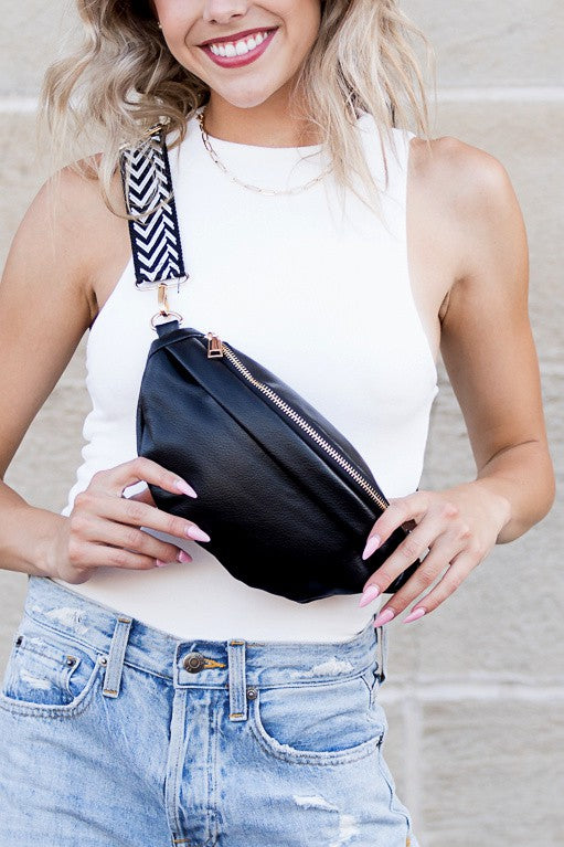 Nora Removable Starp Fringe Crossbody Sling