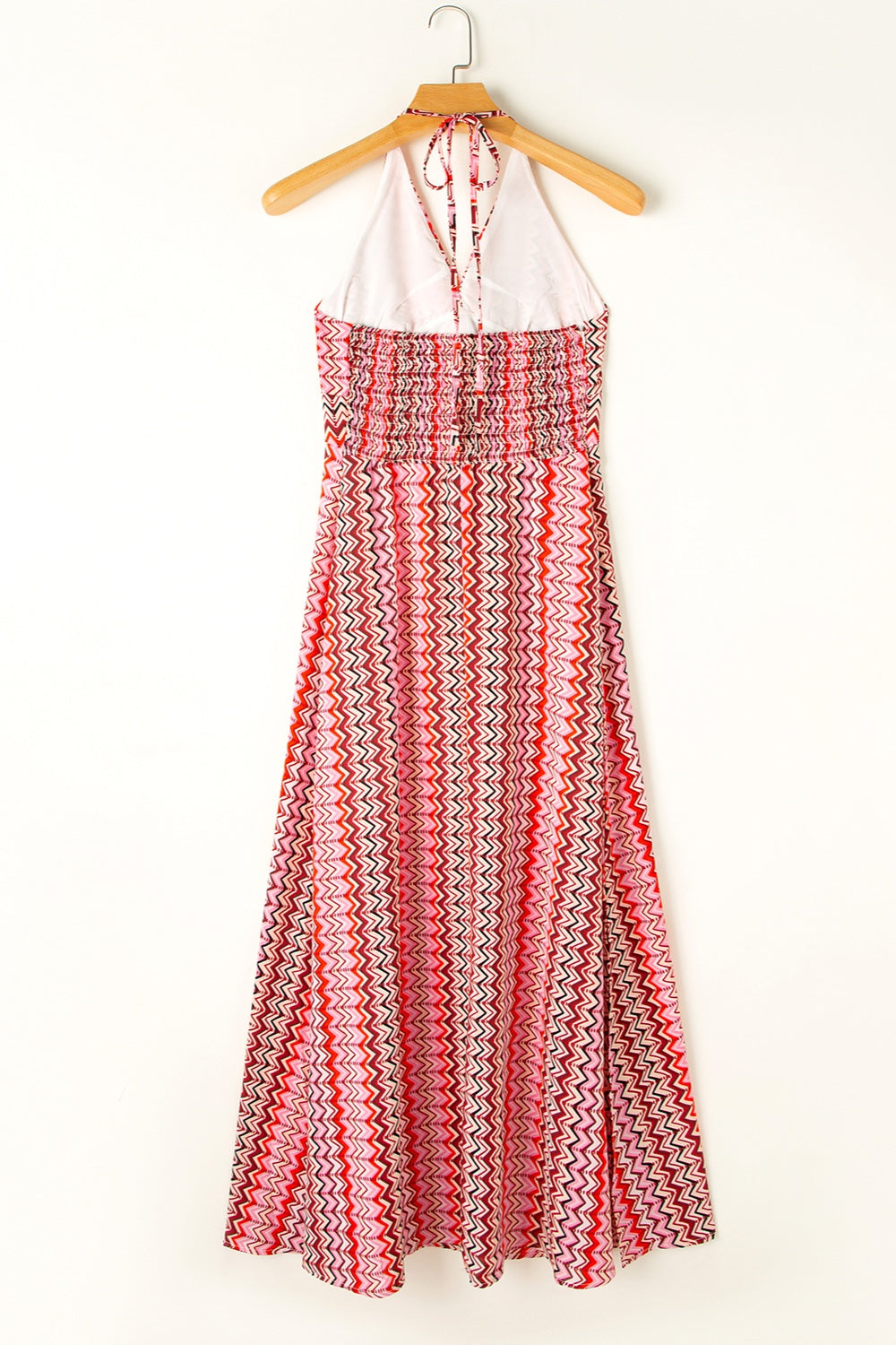 Side Splits and Halter Neck Maxi Dress