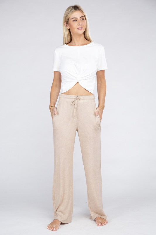Cozy Terry Lounge Sweatpants Pants
