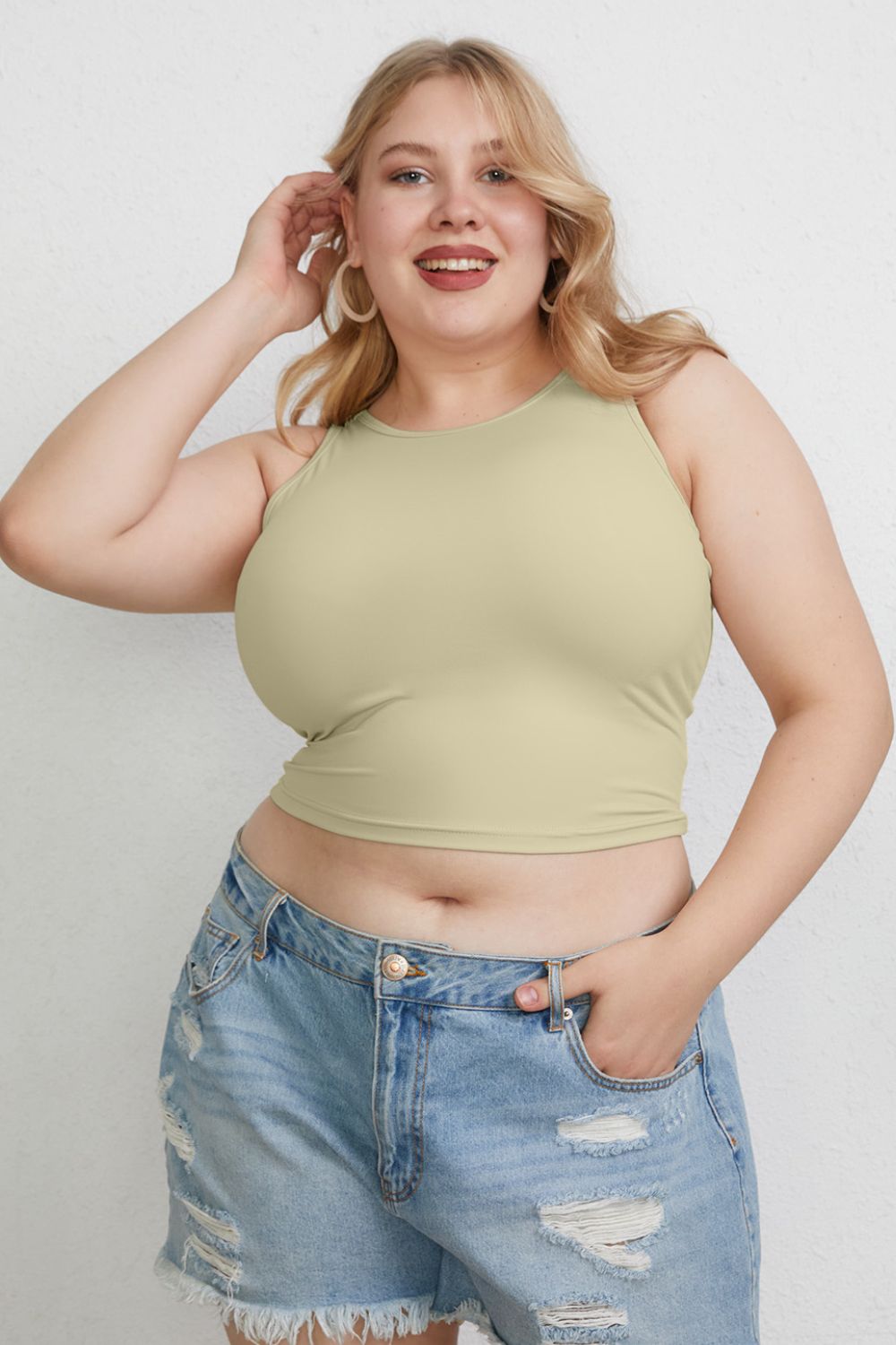 Basic Bae Full Size Round Neck Tank Top