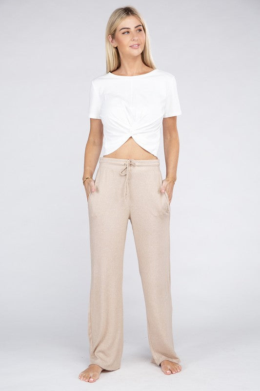 Cozy Terry Lounge Sweatpants Pants