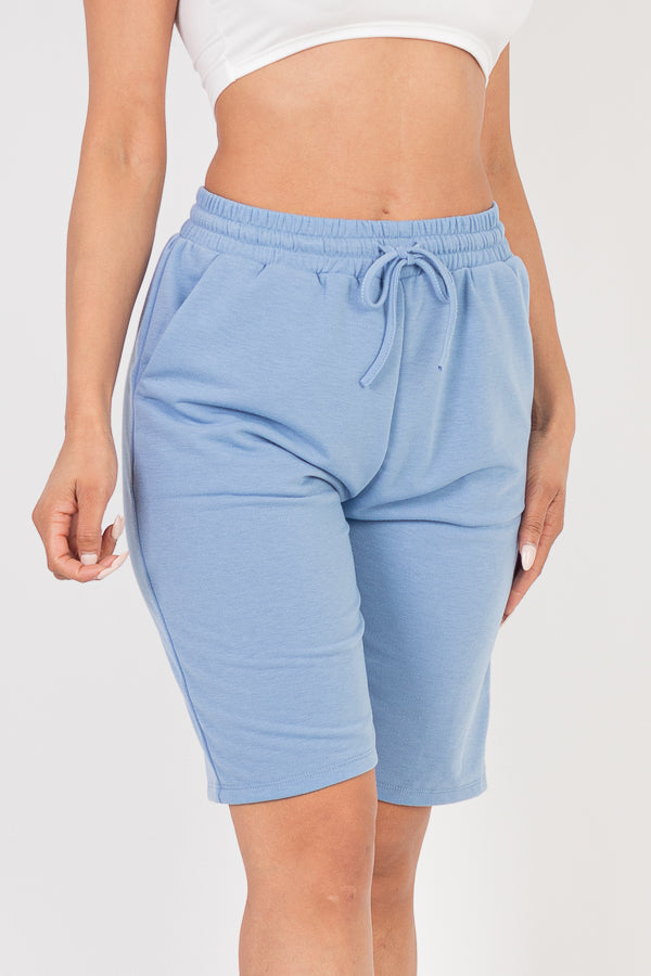French Terry Bermuda Shorts