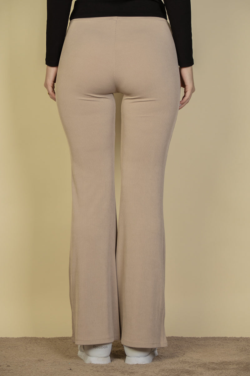 High Waisted Flare Leg Pants