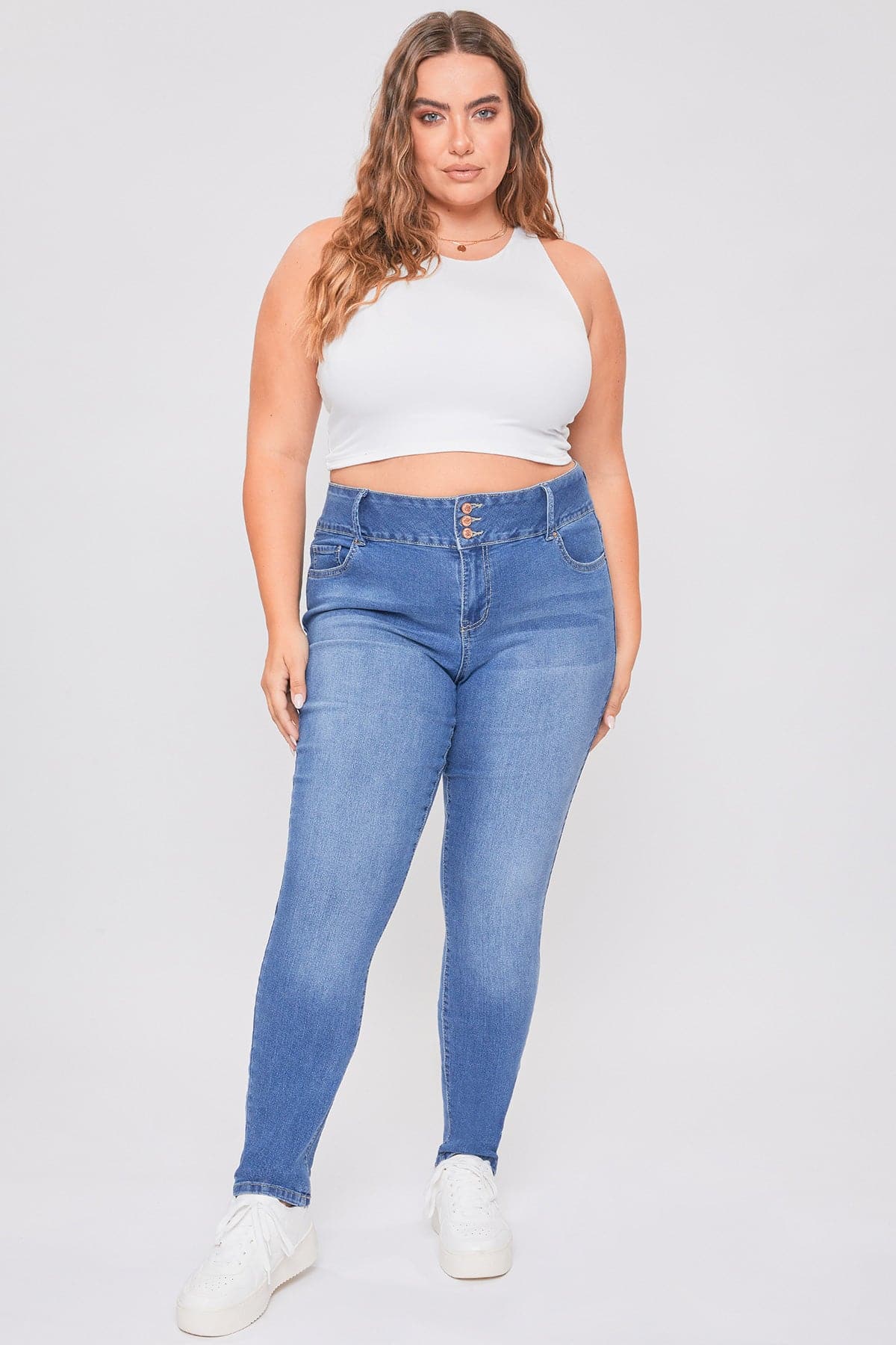 Women's Plus Size Essential Sustainable Skinny Jeans
