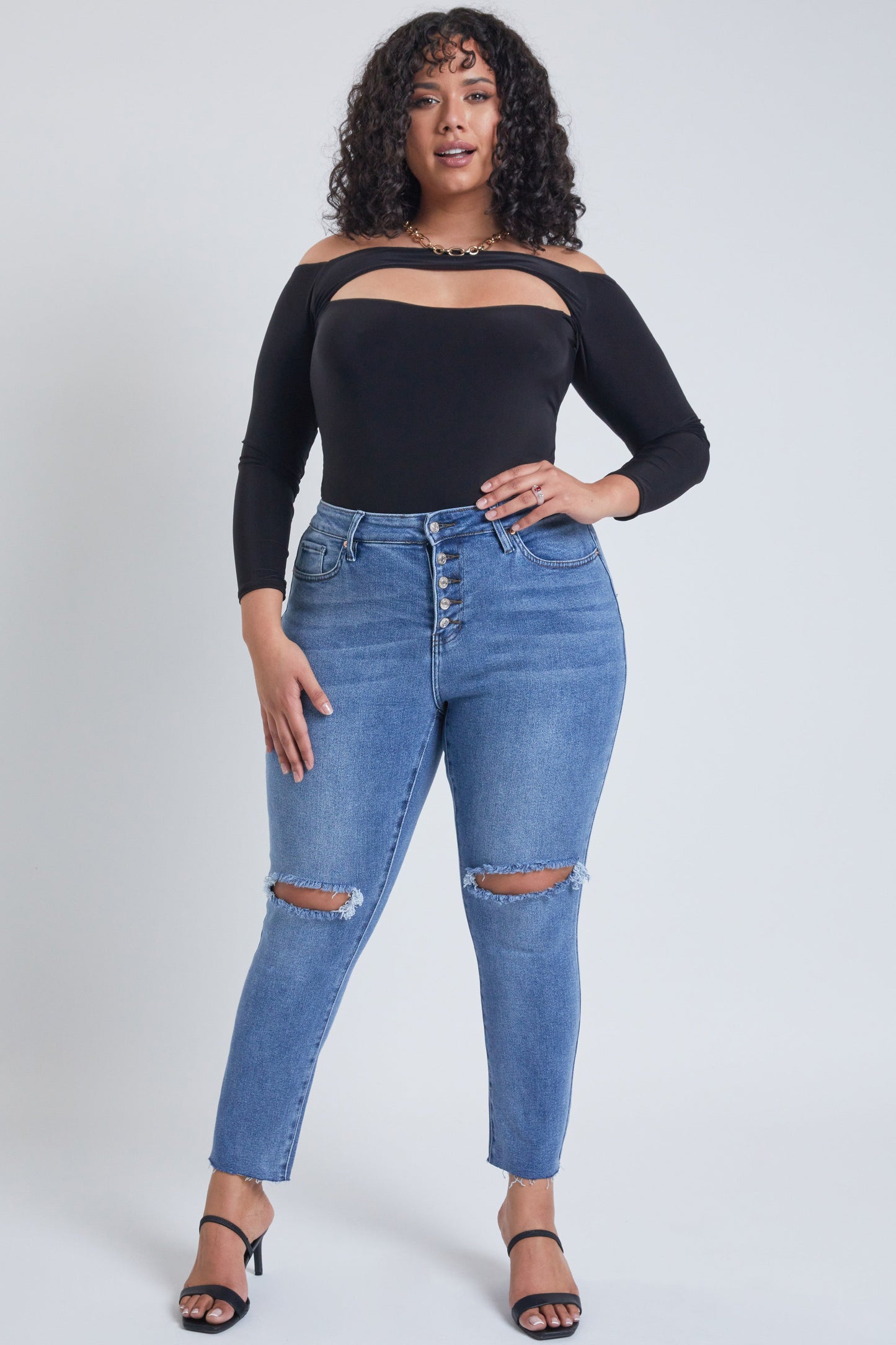 Women's Plus Dream Capri Jeans