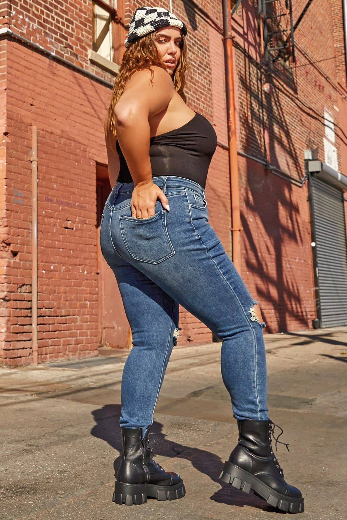 Women's Plus Dream Capri Jeans