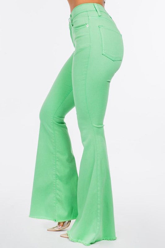 ClassicBell Bottom Denim Stretch Jean
