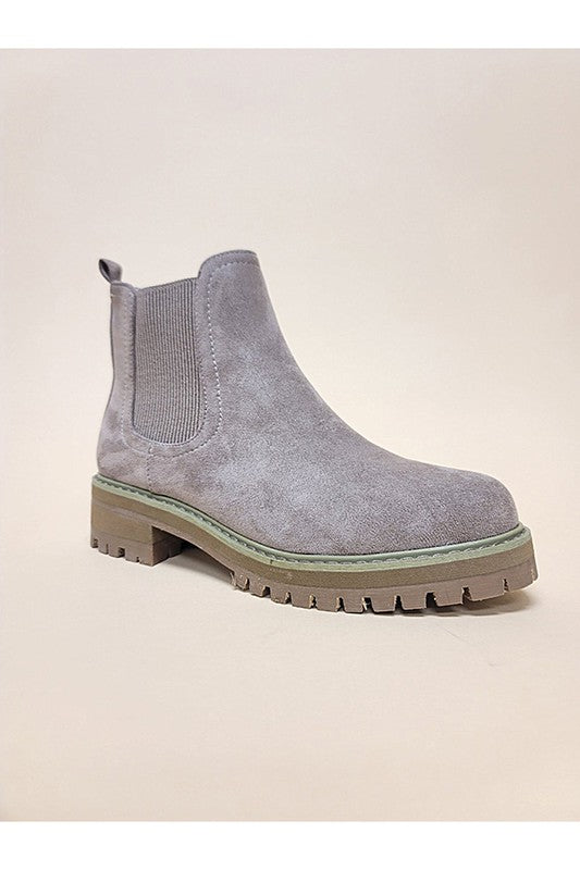 Chelsea Pull On Ankle Boots-Zip Up