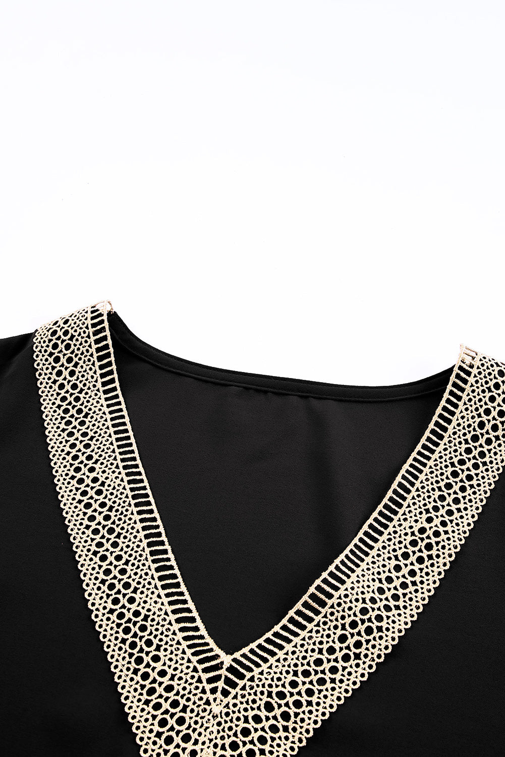Loose Fit V-Neck Blouse