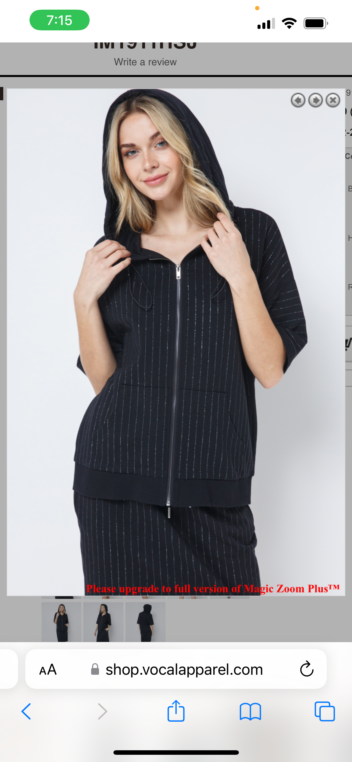 Casual Hoodie by Vocal Apparel