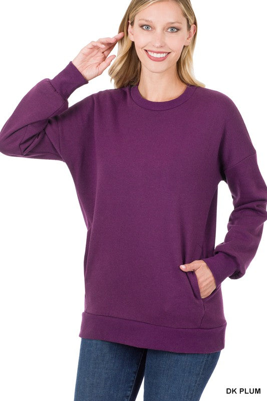 Long Sleeve Round Neck Cozy Sweater