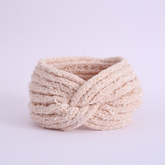 Cozy Chenille Style Yarn Head Band