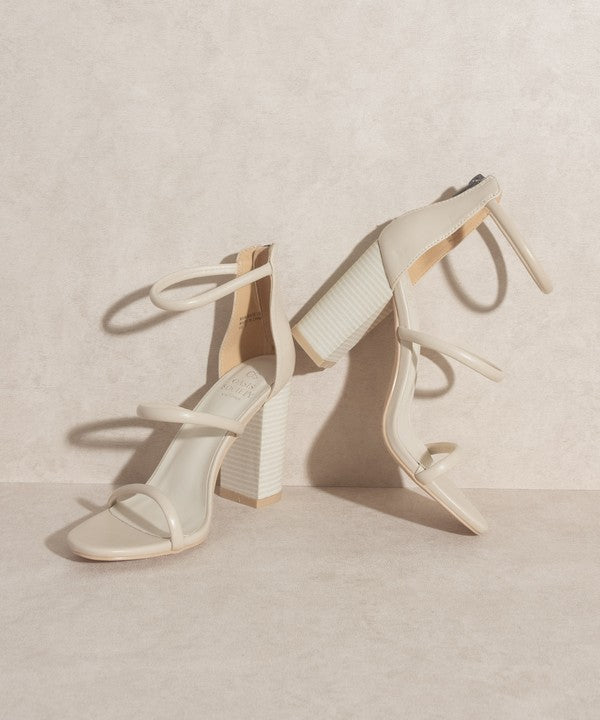 Strappy Platform Heels