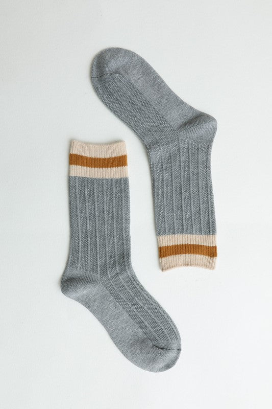 Women Color Block Socks