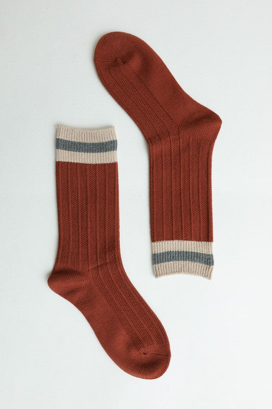 Women Color Block Socks