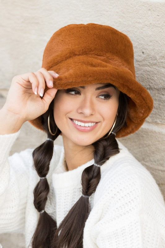Soft and Plush Bucket Hat