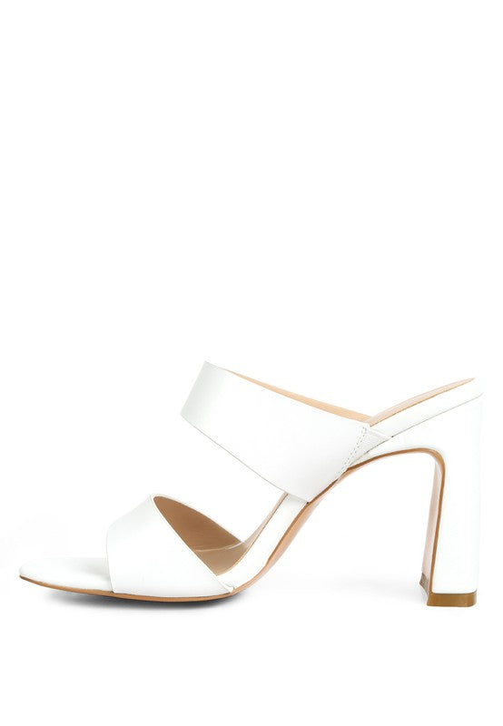 Alodia Block Heel Slide Sandals