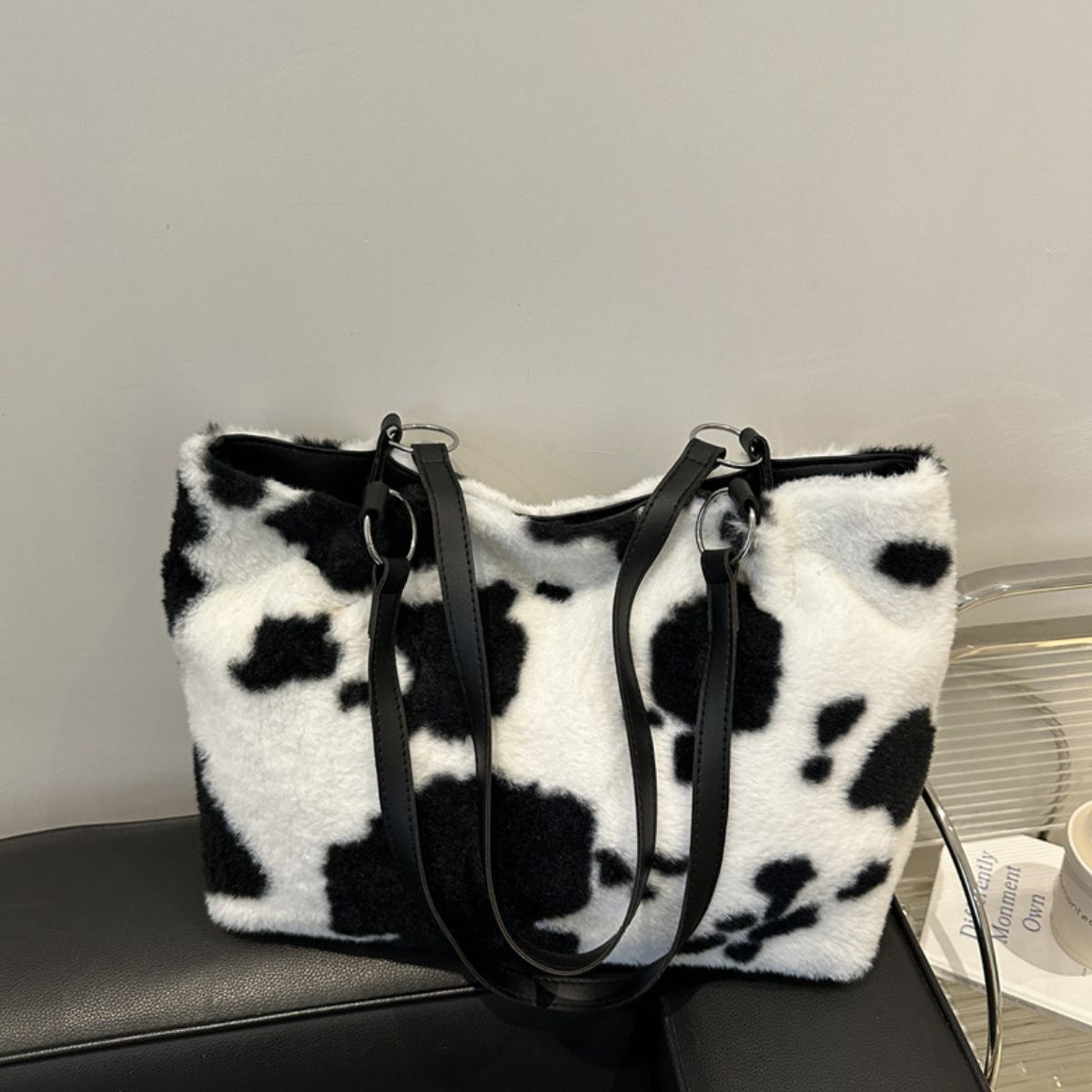 Cow Print Tote Bag