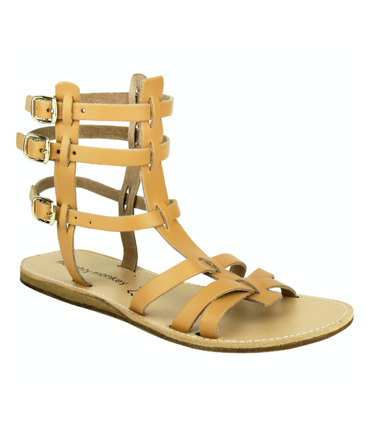 Argos Leather Gladiator  Sandals