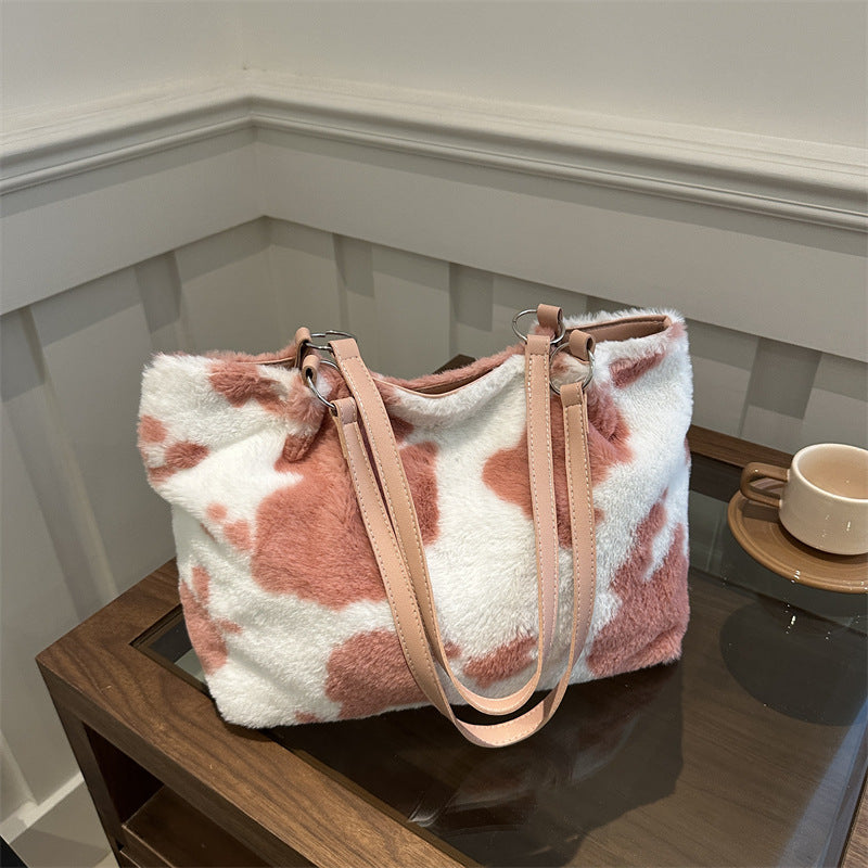 Cow Print Tote Bag