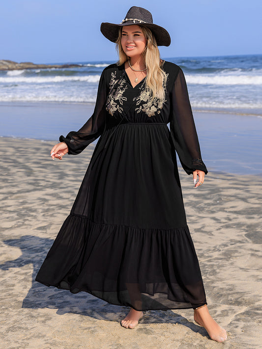 venus plus size party dresses Aliexpress Venus Plus Size Formal Dresses Modest Evening Dresses Chiffon V-neck A-line Sleeveless Plus