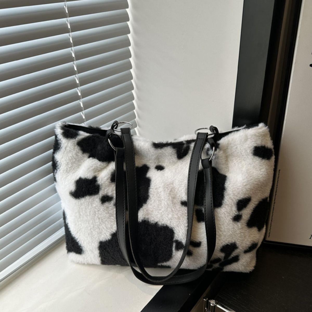Cow Print Tote Bag