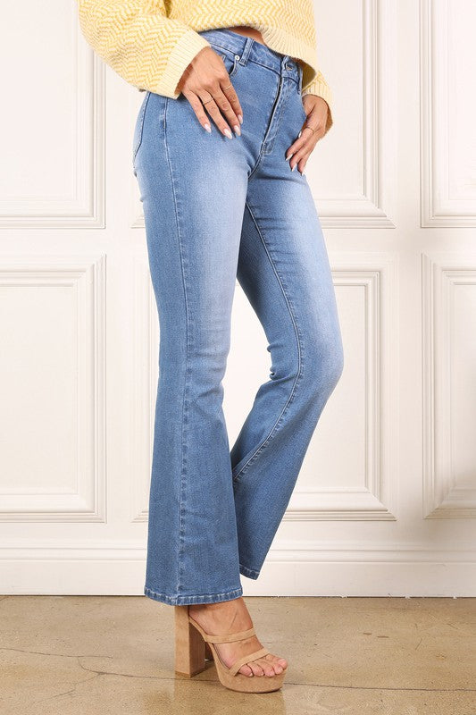 Flare Leg Denim Jeans