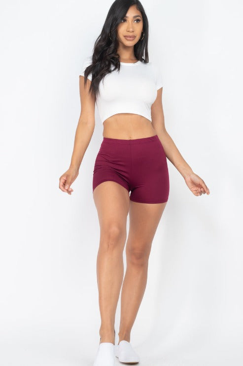 Solid Little Shorts