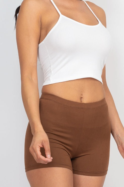 Solid Little Shorts