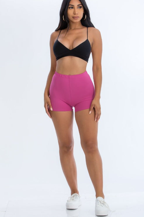 Solid Little Shorts