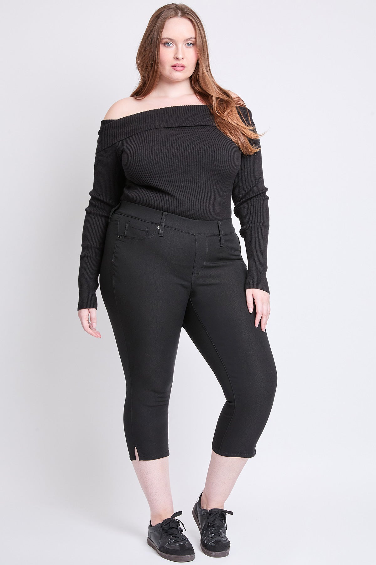 Women's Plus Hyperstretch Capri Pants