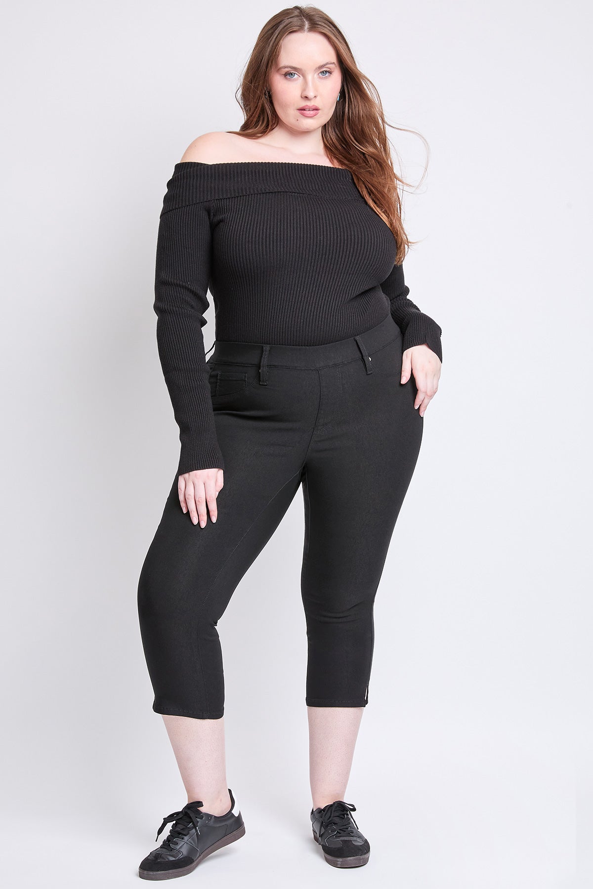 Women's Plus Hyperstretch Capri Pants