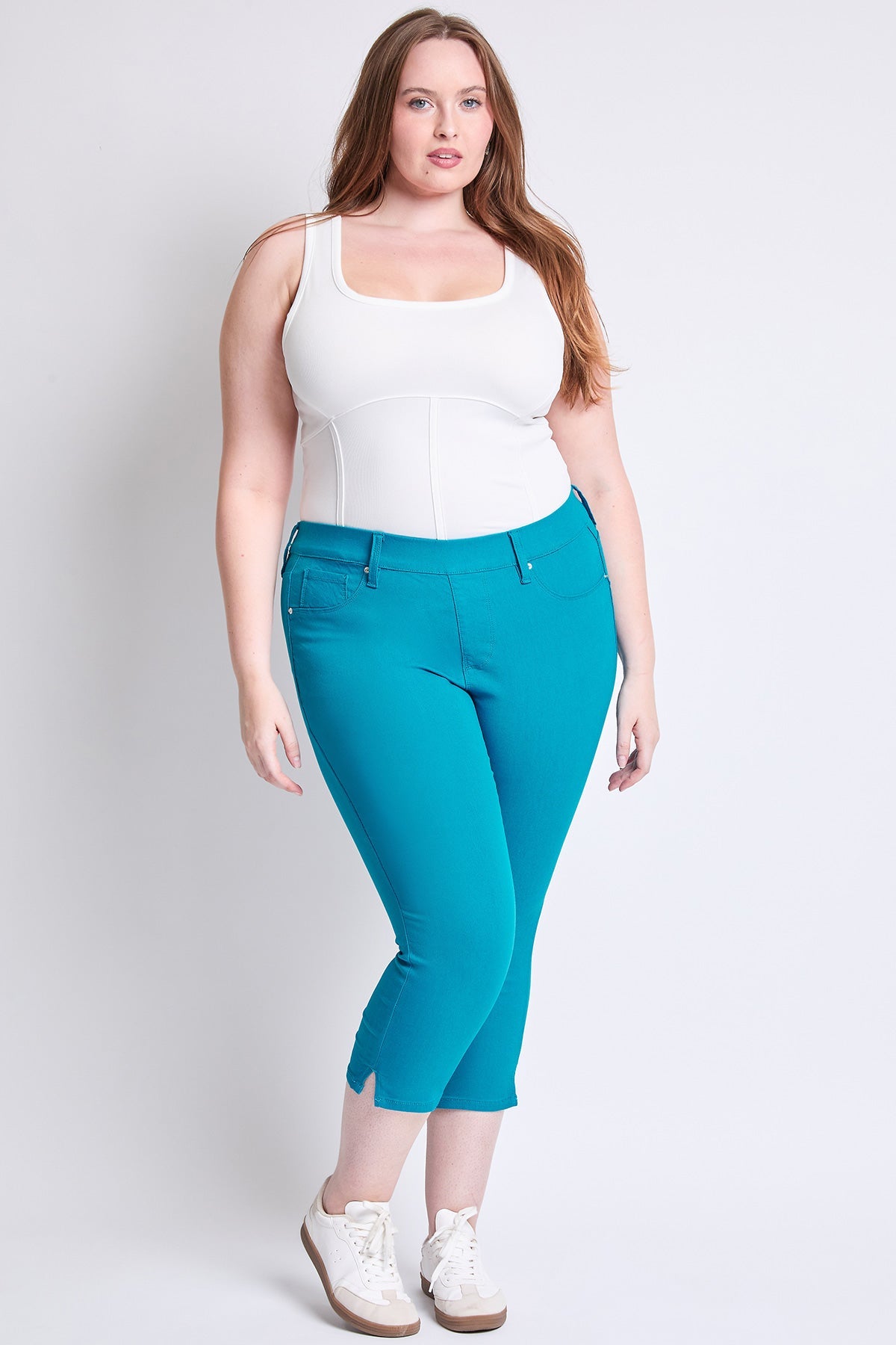 Women's Plus Hyperstretch Capri Pants