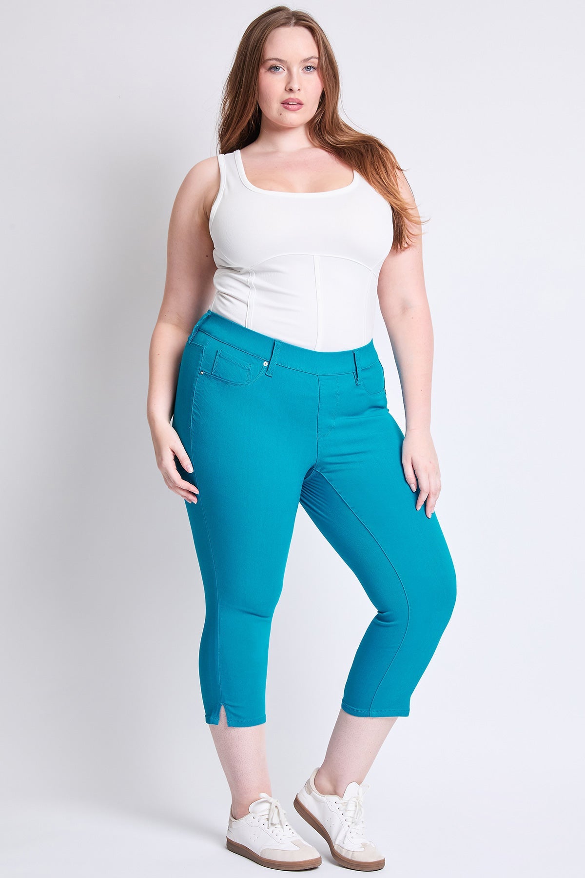 Women's Plus Hyperstretch Capri Pants