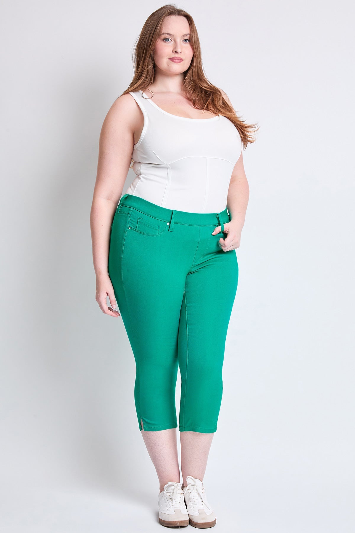 Women's Plus Hyperstretch Capri Pants