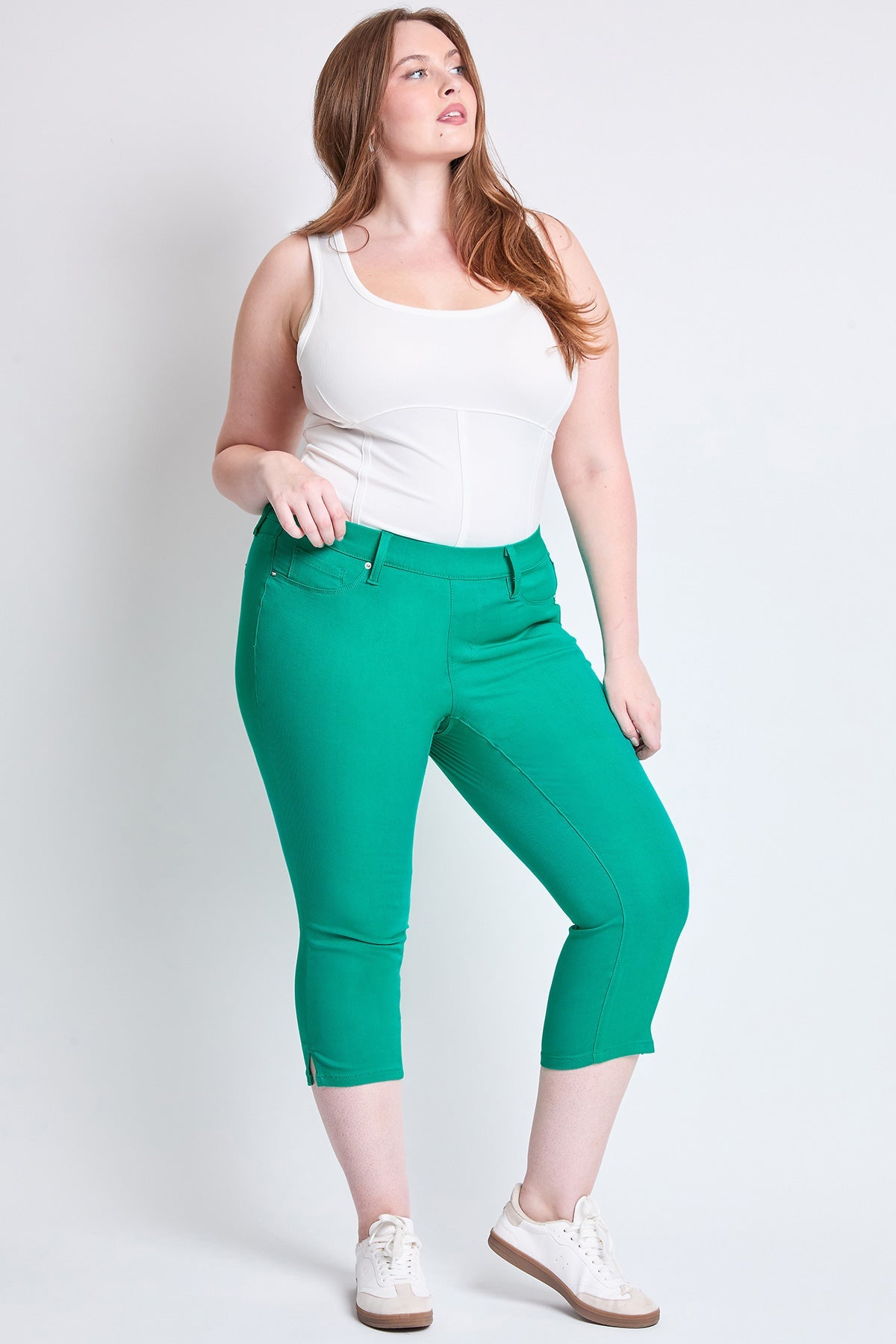 Women's Plus Hyperstretch Capri Pants