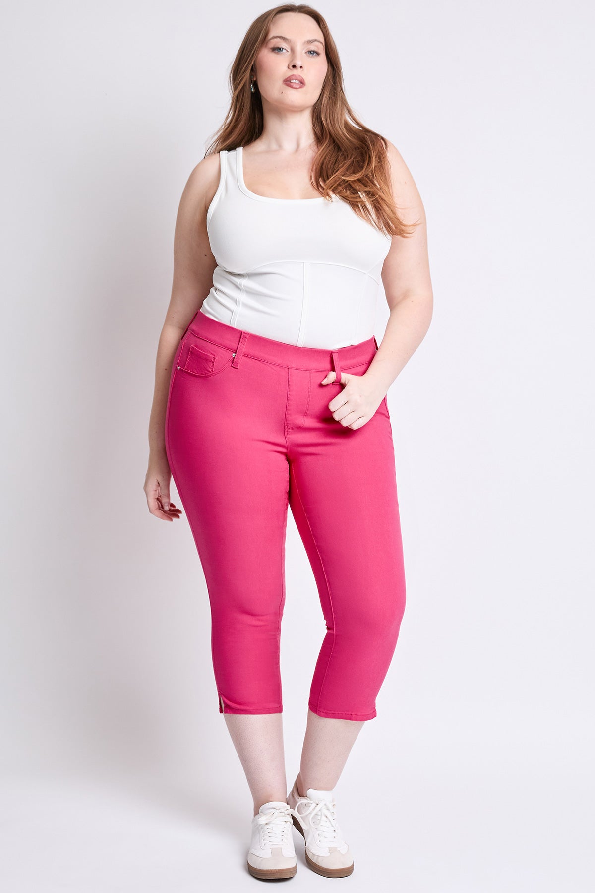 Women's Plus Hyperstretch Capri Pants