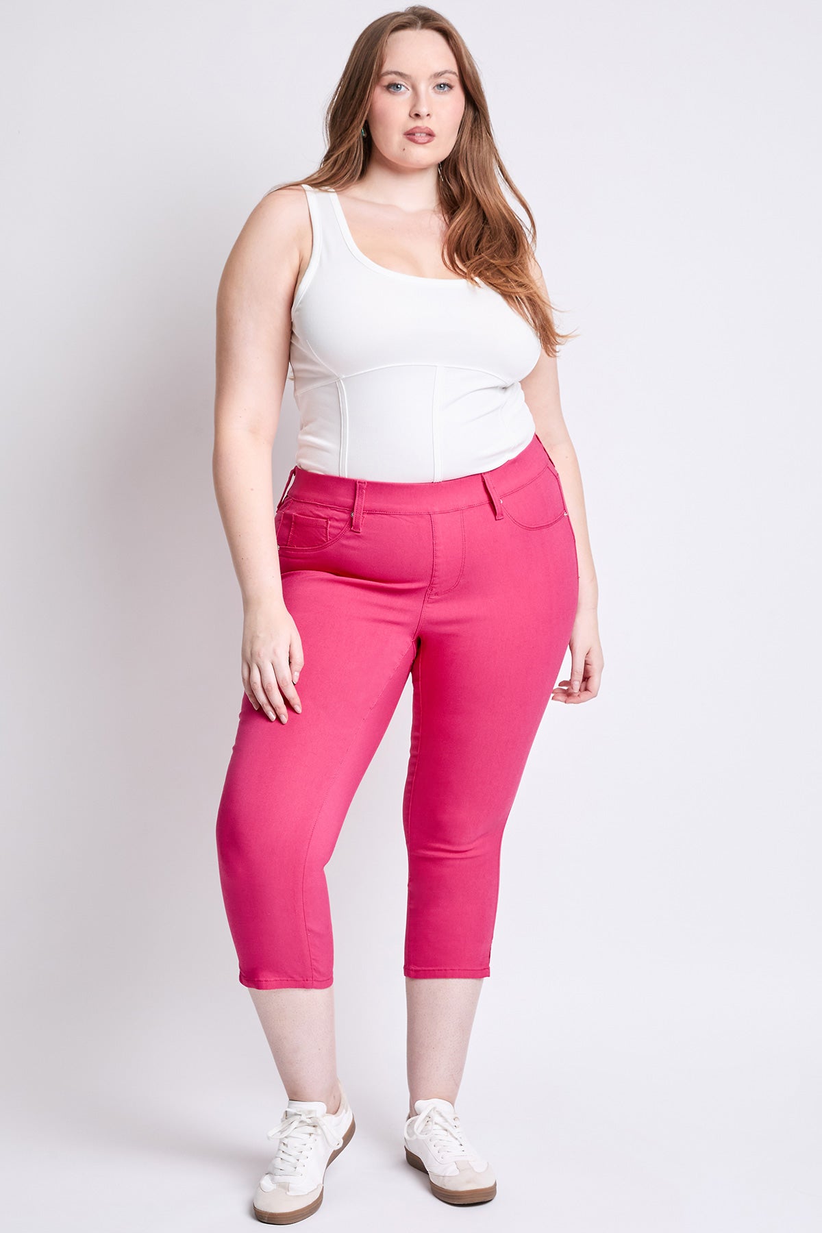 Women's Plus Hyperstretch Capri Pants