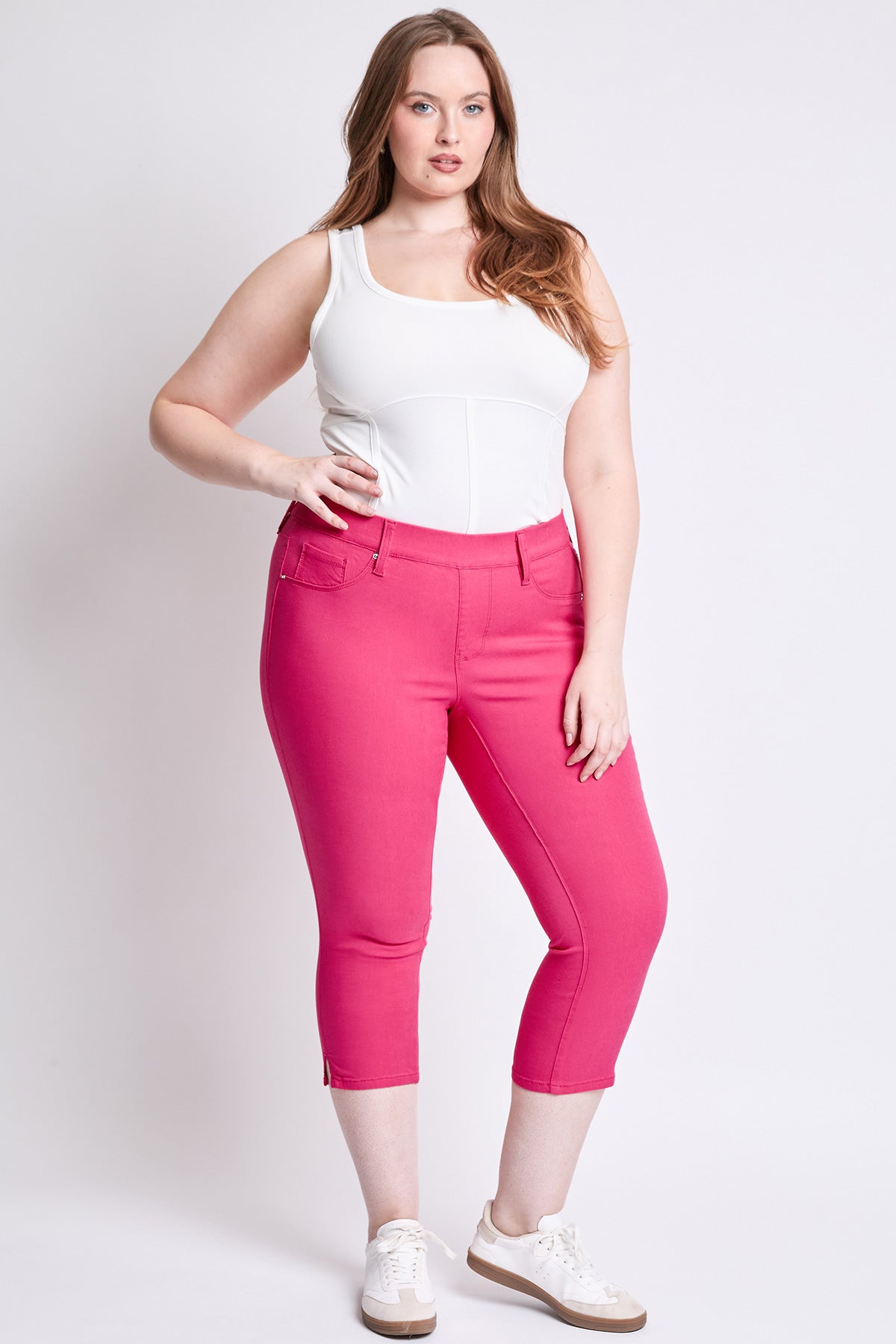 Women's Plus Hyperstretch Capri Pants