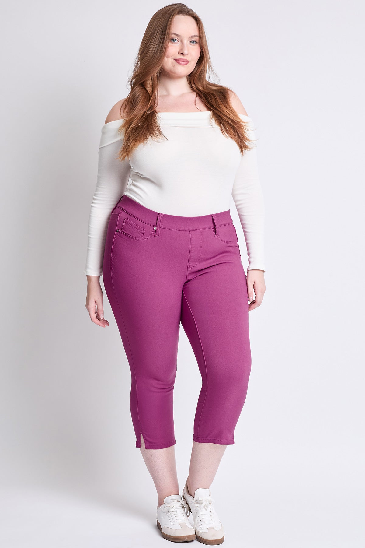 Women's Plus Hyperstretch Capri Pants