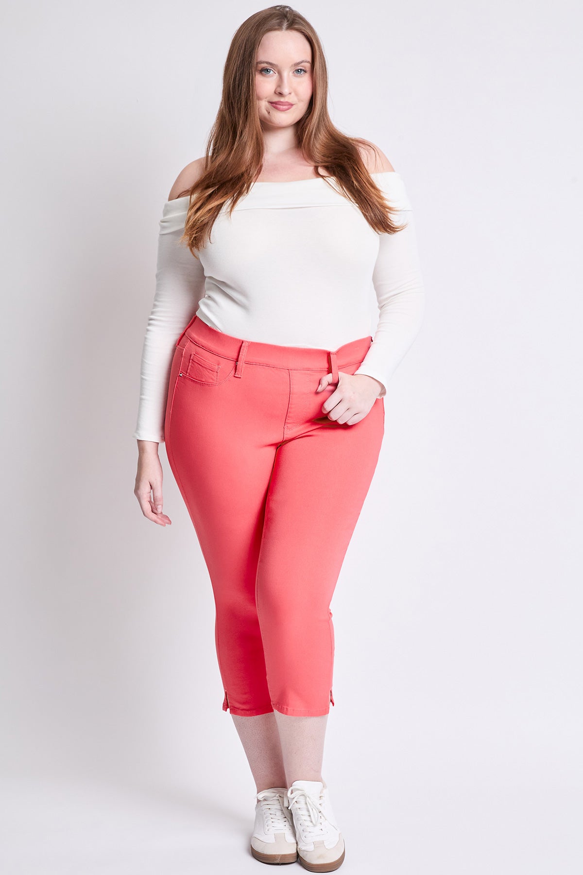 Women's Plus Hyperstretch Capri Pants