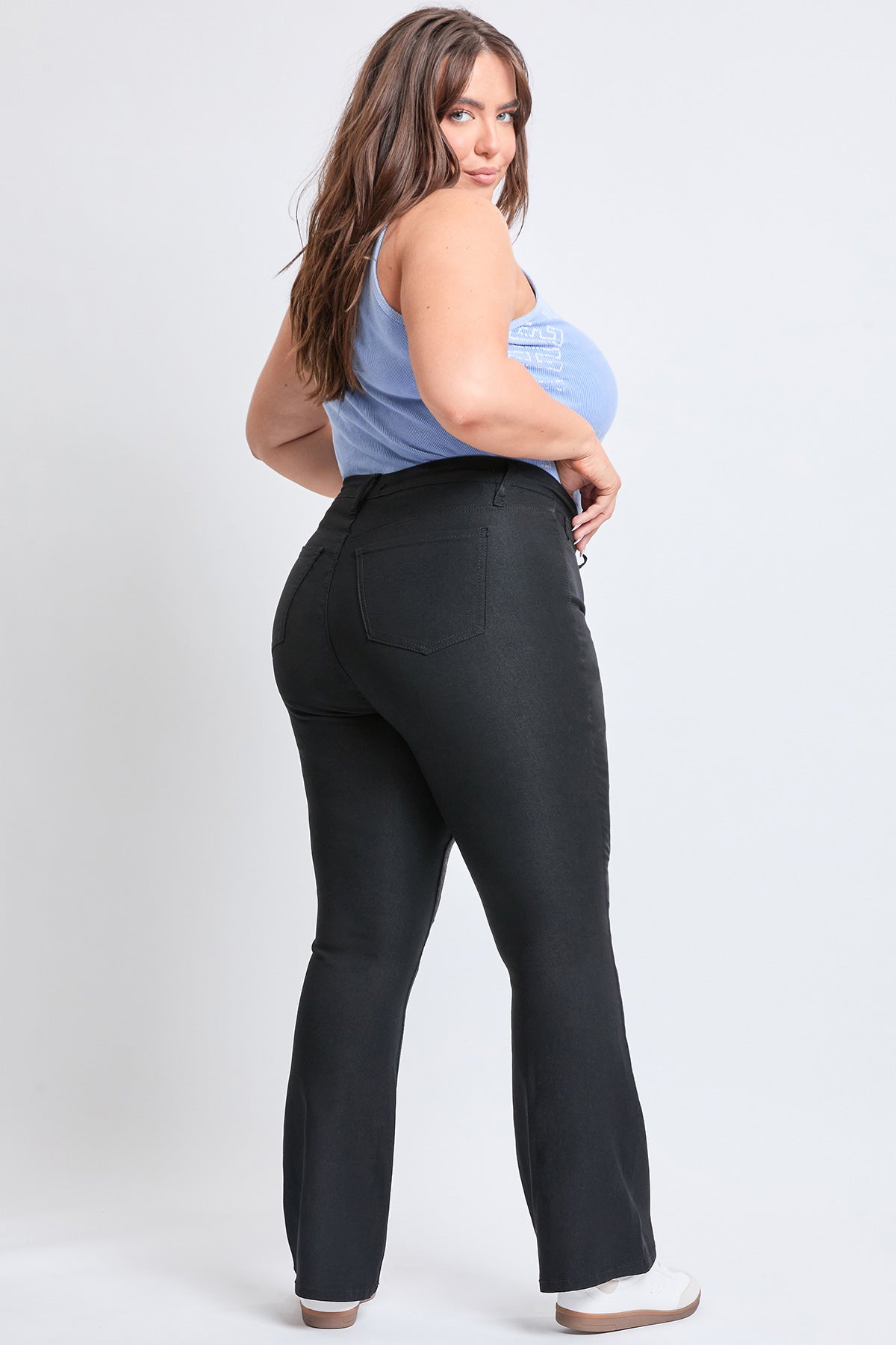 Women's Plus Hyperstretch Flare Leg  Pants