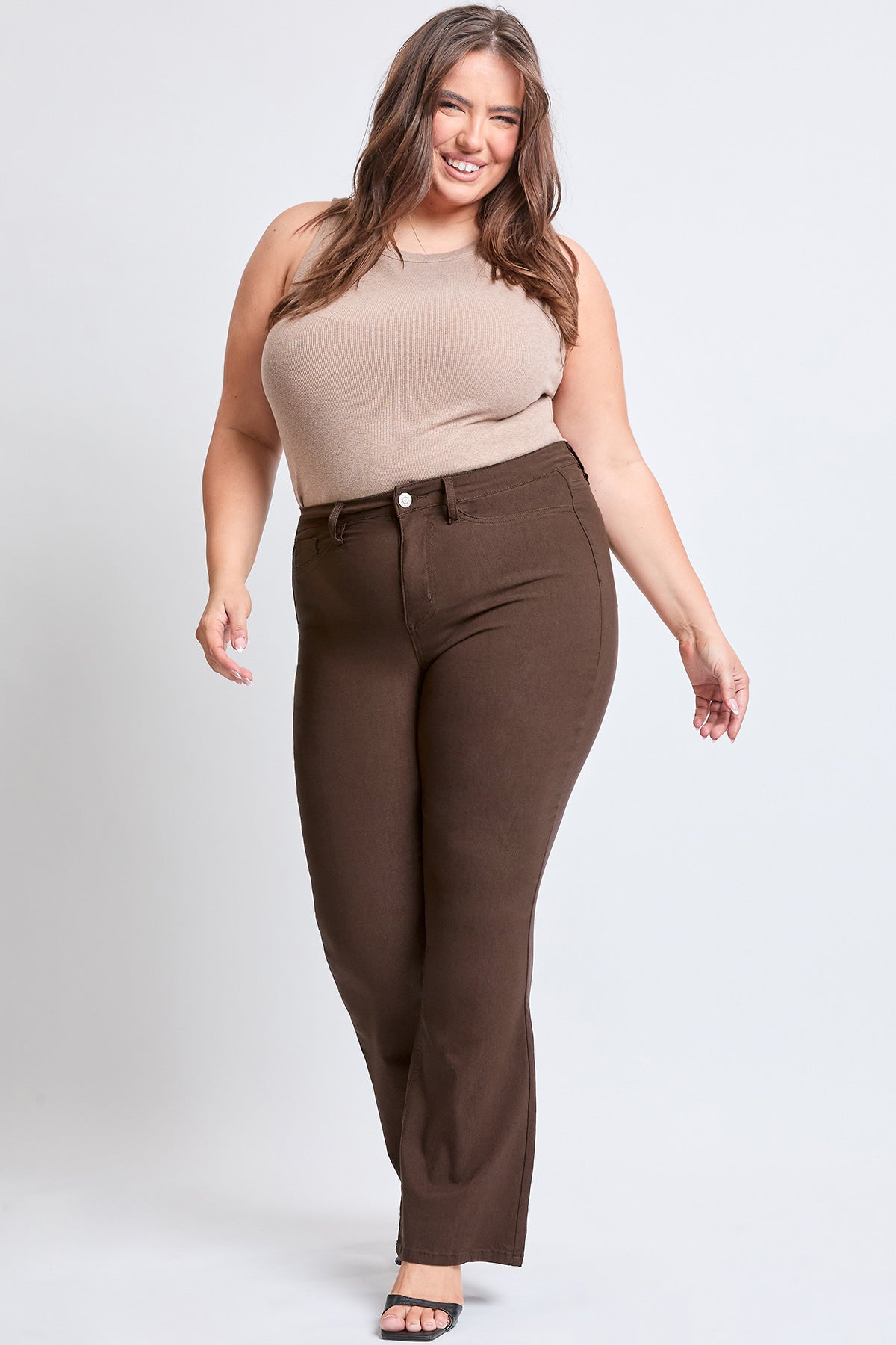 Women's Plus Hyperstretch Flare Leg  Pants